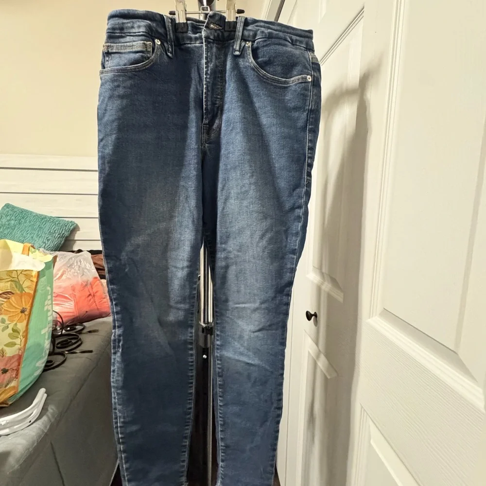 Good American Dark Blue Skinny Jeans - Picture 4 of 4